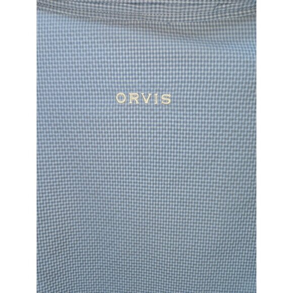 Orvis Mens Blue Fishing Shirt XXL Nylon & Polyester - Picture 7 of 9
